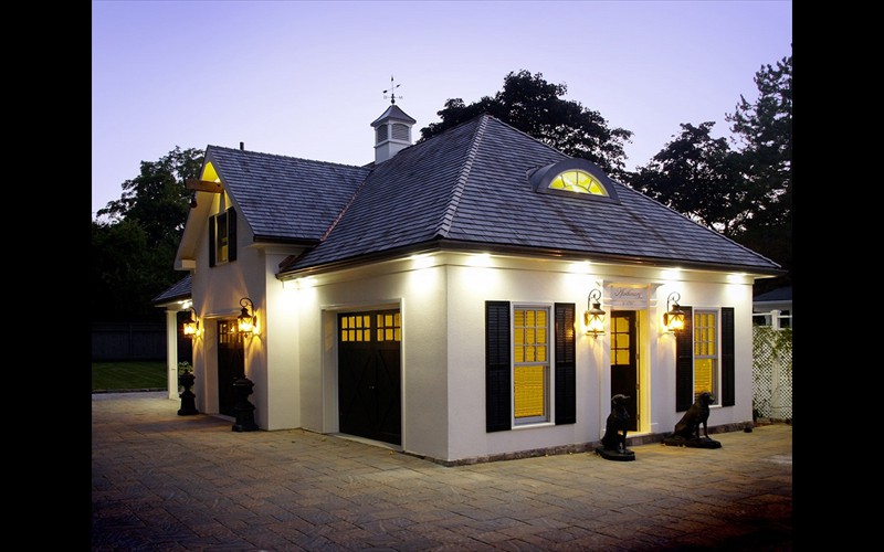 Carriage House at Night